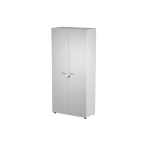 Armadio da ufficio alto Grigio con ante Artexport 2898 in melaminico - 90x45,8x200h-0