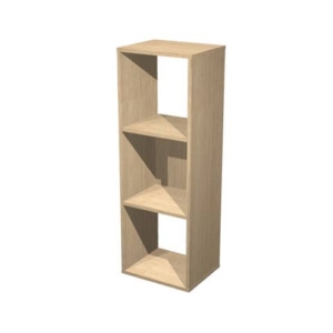 Libreria componibile Artexport Maxicube - 3 caselle Rovere 3MaxC-C-0