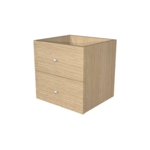 Libreria componibile Artexport Maxicube - Set 2 cassetti Rovere 2C-MaxC-C-0