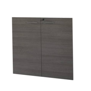 Coppia ante mobile basso Unisit Larix media larghezza 90x90 cm Rovere Grigio ULAGAT99-0