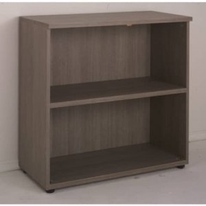 Mobile basso a giorno Unisit Larix 1 ripiano media larghezza 90x45x90 cm Rovere Grigio ULAGM99-0