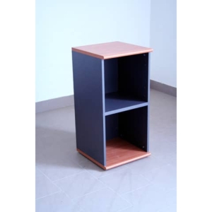 Mobile basso a giorno Unisit Venice 1 ripiano 45x45x90 cm Ciliegio/Antracite UVEM94-0
