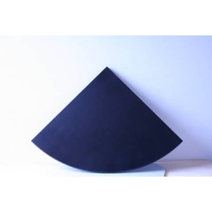 Raccordo 90° Unisit Venice 80x80 cm laccato Nero UVEA90-0
