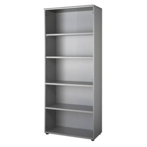 Mobile alto a giorno Unisit Spirit 3 ripiani 90x45x210 cm Rovere USPRM210-0