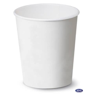 Bicchieri in cartoncino 5,5oz (195 ml) Bianco Scatolificio del Garda Bianco - 111-00-S (conf.50)-0