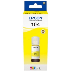 Inchiostro in bottiglia Epson 104 EcoTank Giallo EPSON C13T00P440  -0