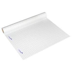 Pellicola elettrostatica per lavagna Legamaster Magic-Chart - XL - Flipchart 25 fogli 90x120 cm quadretti Bianco - 7-159054-0