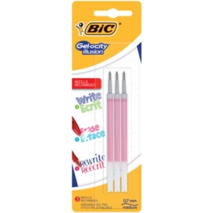 Refill BIC Gel-ocity Illusion Blister 0,7 mm Rosso - 944023 (conf.3)-0