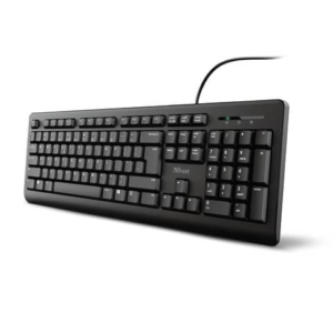 Tastiera con cavo Trust TK-150 Silent cavo 1,8 metri - USB A 2.0 - design resistente ai liquidi Nero - 23981-0