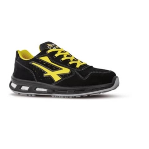 Scarpe antinfortunistiche in pelle di camoscio Axel S1P U-Power Nero/Giallo - n° 44-0