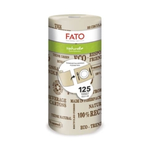 Tovaglietta a 3 veli Fato Natural in rotolo da 125 strappi di 312x400 mm 881231-0