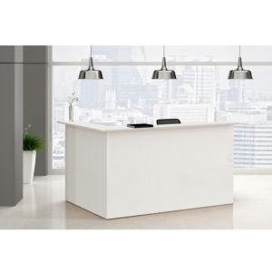 Bancone reception angolare Musa Artexport - Bianco - 196x156 cm-0
