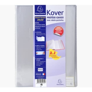 Portalistini A4 Kover - 24x32 cm Exacompta Trasparente-0