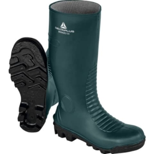 Stivali di sicurezza in PVC Delta Plus BRONZE2 S5 - Verde - Nero - misura 41 - BRON2S5VE41-0