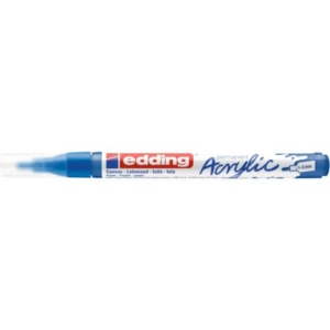 Pennarello acrilico Edding 5300 - punta tonda 1-2 mm Tratto fine - Blu genziana - 4-5300903-0