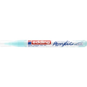 Pennarello acrilico Edding 5300 - punta tonda 1-2 mm Tratto fine - Azzurro pastello - 4-5300916-0