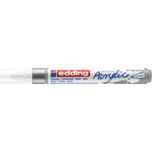Pennarello acrilico Edding 5100 - punta tonda 2-3 mm Tratto medio - Argento - 4-5100923-0