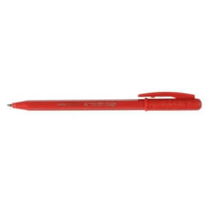 Penne a sfera Tratto 1 Green Plastic punta 1 mm - Tratto 0,5 mm - Rosso - F838302 (conf.50)-0