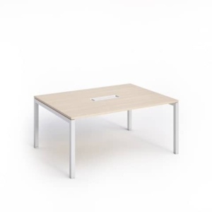 Tavolo riunioni Artexport Bridge 160x120x72,5 cm gambe alluminio - piano Rovere - SOL-TR-C-0