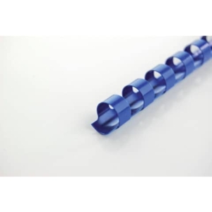 Dorsi plastici CombBind a 21 anelli - 6 mm A4 - fino a 25 fogli - GBC Blu - 4028233 (conf.100)-0