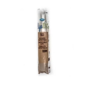 Bicchieri Trasparenti Ilip Bio in PLA 250 cc - h. 8,8 cm - diametro superiore 7,8 cm (conf.50)-0
