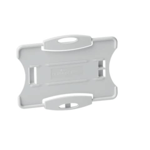 Portabadge ECO Grigio - formato inserto 87x54 mm - DURABLE 1 tessera 8988-10 (conf.10)-0