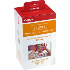 Kit carta e cassetta a trasferimento termico Canon RP-108 - 8568B001-0