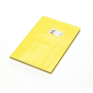 Copriquaderni con etichetta - Coprimaxi Beat A4 in PVC laccato spessore 180 µm CoLibrì Giallo (conf.30)-0