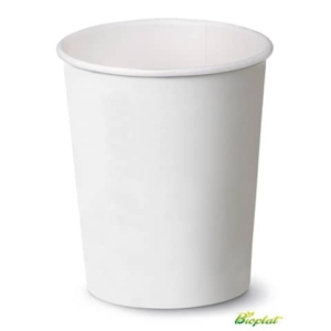 Bicchieri 9 oz (300 ml) in cartoncino Bio Scatolificio del Garda Bianco (conf.50)-0