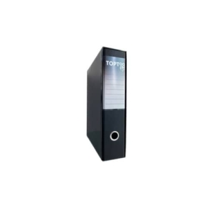 Registratore protocollo TOPToo Plus in PPL Dorso 8 cm - 28,5x34,3 cm Nero-0