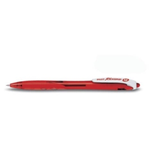 Penna a sfera ecologica a scatto Pilot Rexgrip Begreen - 1 mm - Tratto M - Rosso-0