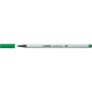 Pennarello Stabilo Pen 68 brush - punta a pennello - M 1 mm Verde smeraldo 568/36-0