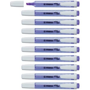 Evidenziatori Stabilo Swing® Cool Fluo 1-4 mm - lavanda (conf.10)-0