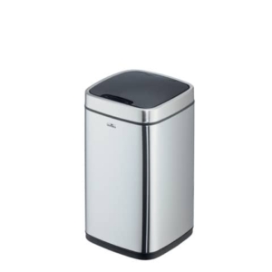 Cestino con sensore DURABLE NO TOUCH Argento metallizzato - capienza 12 lt-0