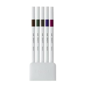 Fineliner Uni Emott - 0,4 mm - vintage color (conf.5 pezzi)-0