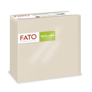 Tovaglioli 2 veli Fato Fiberpack Natural 38x38 cm - Avana (conf.40)-0