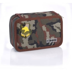 Astucci 3 zip mimetic & jeans - 12 pastelli + 18 pennarelli CoLibrì - Fantasie Assortite (conf.12 pezzi)-0