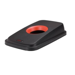Coperchio Rotho Selecto Rosso foro tondo - Antracite/rosso-0