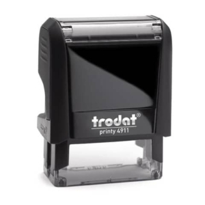 Timbro di testo PERSONALIZZATO Trodat Printy 4911 fino a 4 righe - dimensione max personalizzazione 38x14 mm-0