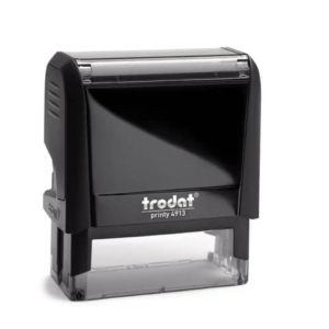 Timbro di testo PERSONALIZZATO Trodat Printy 4913 fino a 6 righe - dimensione max personalizzazione 58x22 mm-0