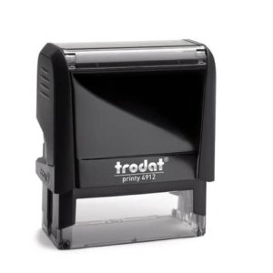 Timbro di testo PERSONALIZZATO Trodat Printy 4912 fino a 5 righe - dimensione max personalizzazione 47x18 mm-0