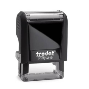 Timbro di testo PERSONALIZZATO Trodat Printy 4910 fino a 3 righe - dimensione max personalizzazione 26x9 mm-0
