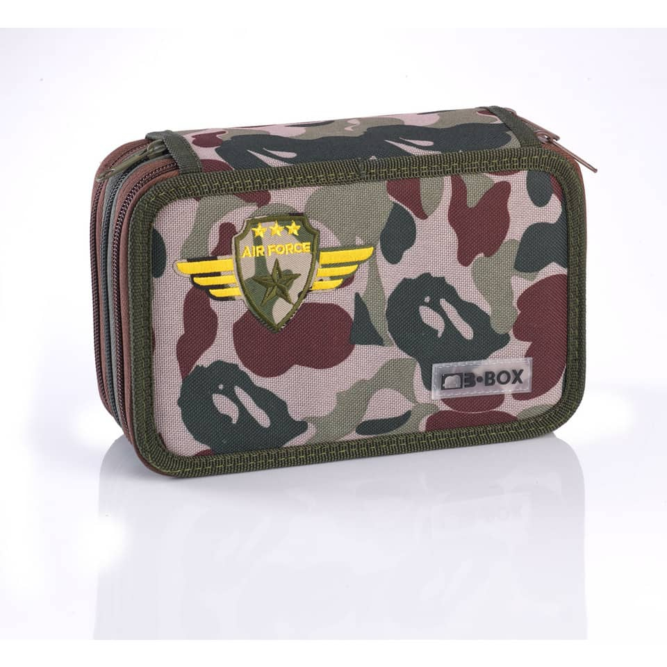 Astucci 3 zip mimetic & jeans - 12 pastelli + 18 pennarelli CoLibrì - Fantasie Assortite (conf.12 pezzi)-112962 - Loveoffice