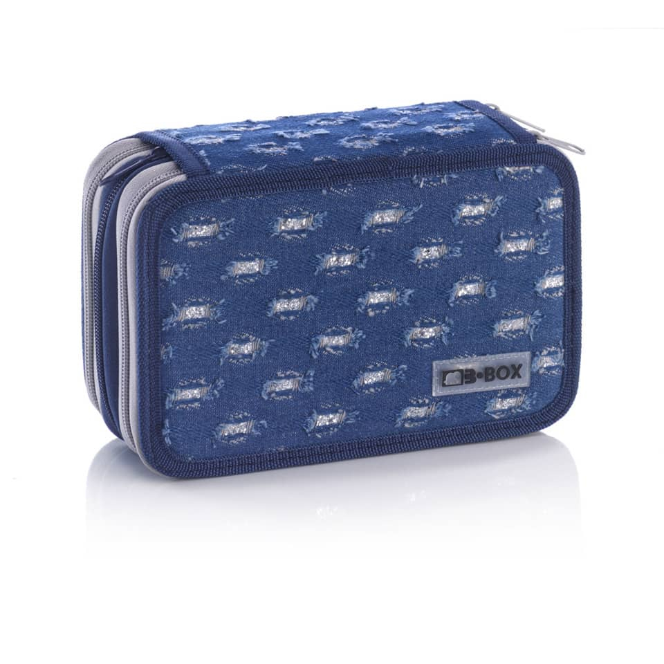 Astucci 3 zip mimetic & jeans - 12 pastelli + 18 pennarelli CoLibrì - Fantasie Assortite (conf.12 pezzi)-112961 - Loveoffice