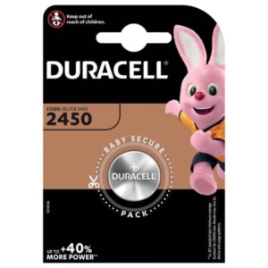 Batterie specialistiche 2450 a bottone al litio da 3V Duracell blister da 1 pila - DU31-0