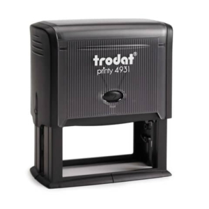 Printy 4931 - Timbro di testo PERSONALIZZATO fino a 7 righe dimensione max personalizzazione 70x30 mm-0
