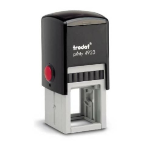 Printy 4923 - Timbro di testo PERSONALIZZATO fino a 7 righe dimensione max personalizzazione 30x30 mm-0