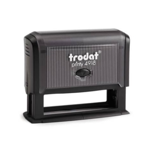 Printy 4918 - Timbro di testo PERSONALIZZATO fino a 3 righe dimensione max personalizzazione 75x15 mm-0
