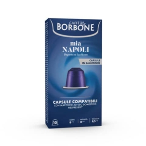 Capsule compatibili Respresso Caffe Borbone qualità Mia Napoli (conf.100)-0