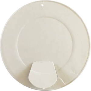 Coperchi Bianchi in carta+PE per bicchieri Dopla Professional 9/12 oz (conf.50)-0